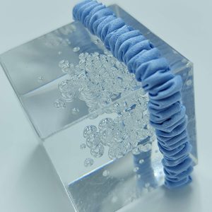 Silk Scrunchie | Powder Blue