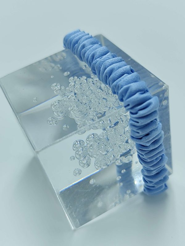 Silk Scrunchie | Powder Blue