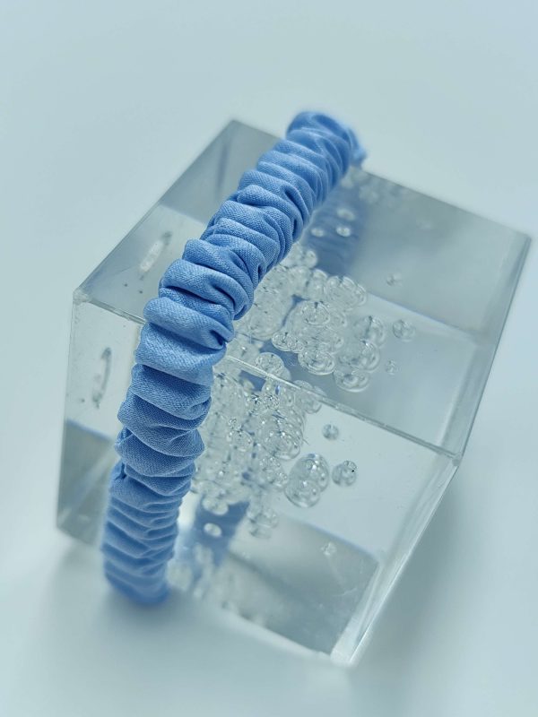 Silk Scrunchie | Powder Blue - Image 5