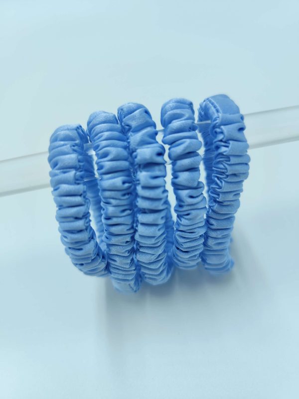 Silk Scrunchie | Powder Blue - Image 6