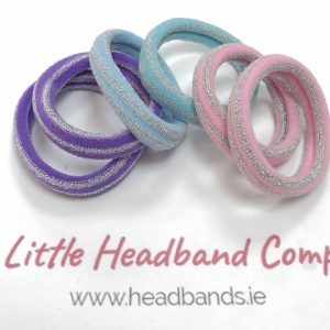 6 Glitzy Soft Elastics