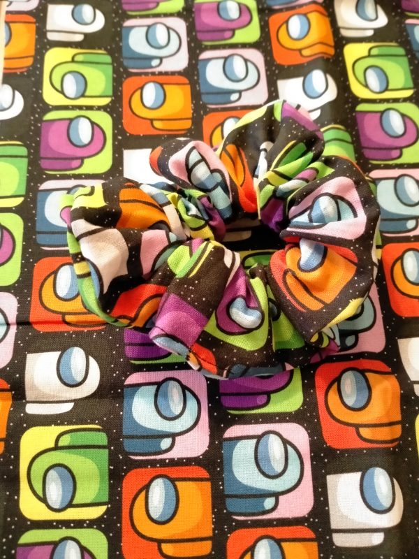 Among Us Scrunchie Black - Image 2