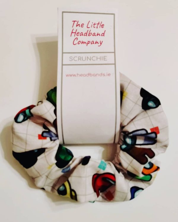 Among Us Scrunchie White