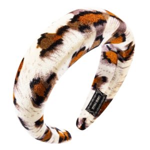 Animal Print Velvet Headband