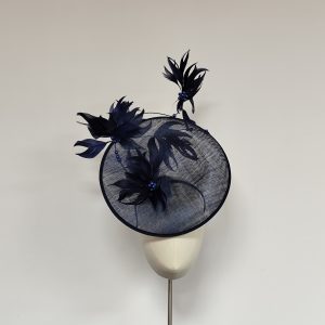 Asta - Navy Headpiece