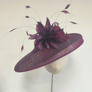 Aubergine & plum tones