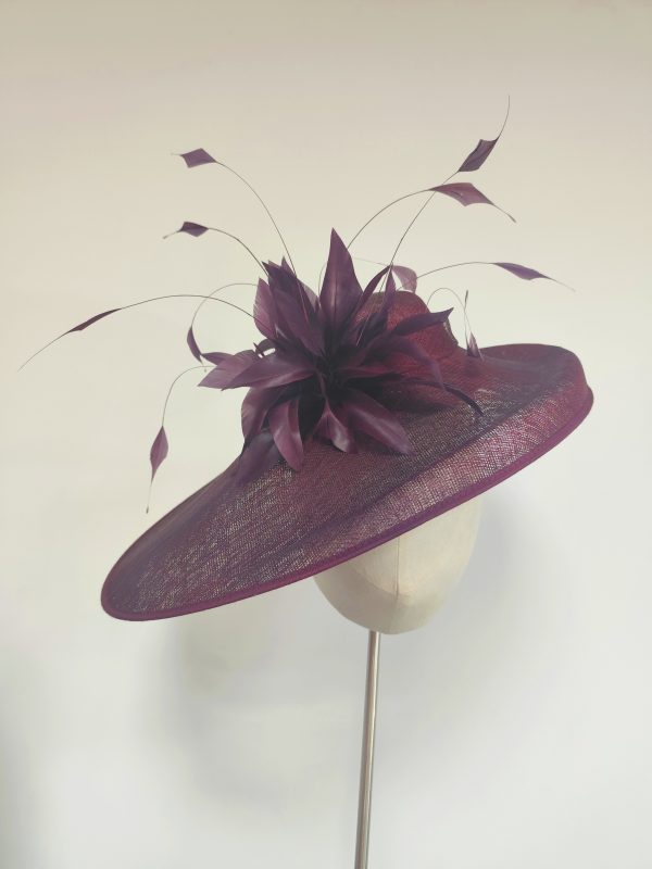 Aubergine & plum tones