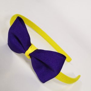 Big Navy Bow Headband