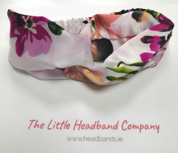 Boho Satin Twisted Headwrap