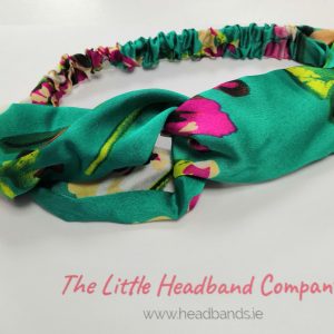 Boho Satin Twisted Headwrap