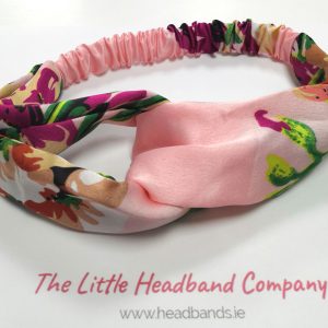 Boho Satin Twisted Headwrap