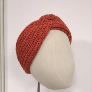 Burnt Orange Twisted Knot Headwrap