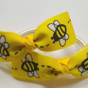 Buzzy Bee Hair Ties