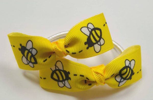 Buzzy Bee Hair Ties