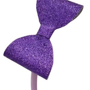 Connie Sparkling Bow Satin Headband