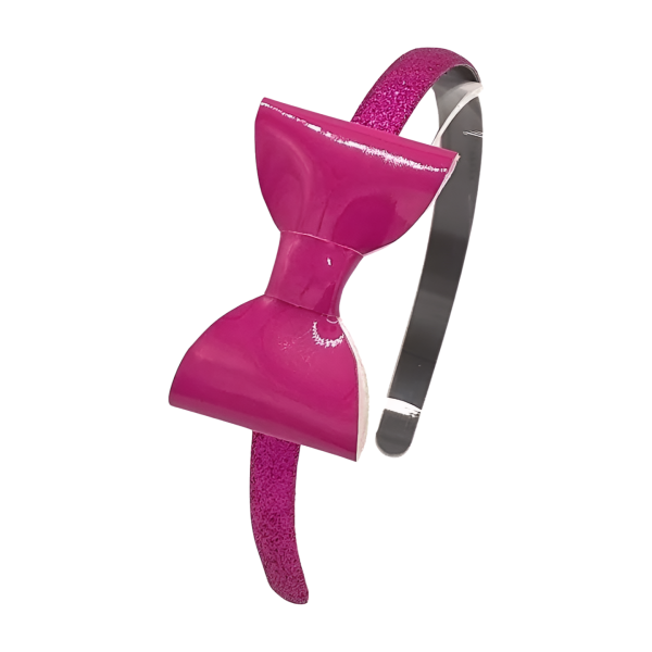 Connie Sparkling Bow Satin Headband