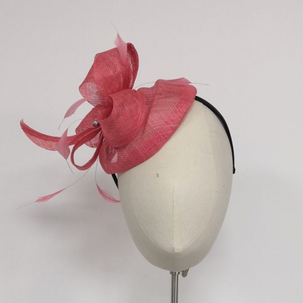 Coral Swirl Headpiece