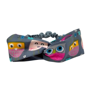 Cute Owl Cotton Headwrap