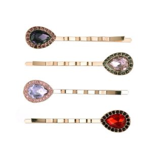 Diamante Vintage Inspired Clips