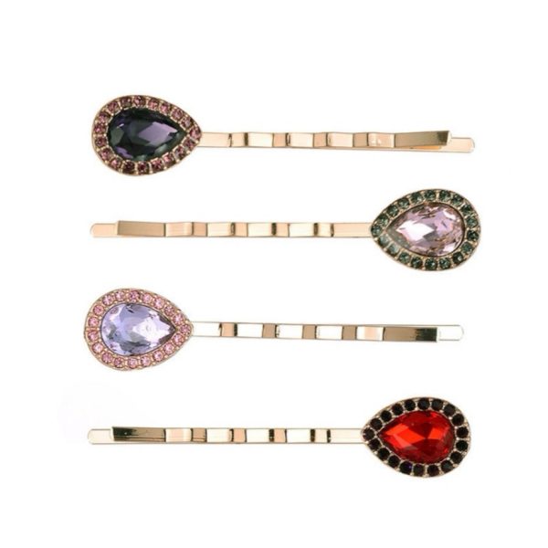 Diamante Vintage Inspired Clips