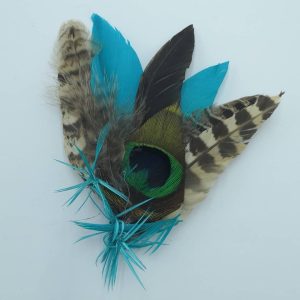 Feather Hat / Lapel Pin