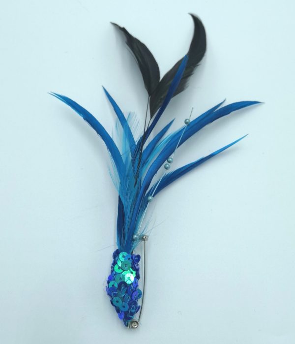 Feather Hat / Lapel Pin