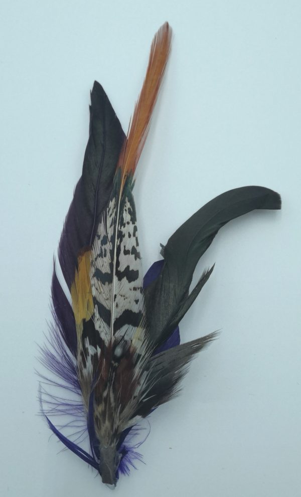 Feather Hat / Lapel Pin