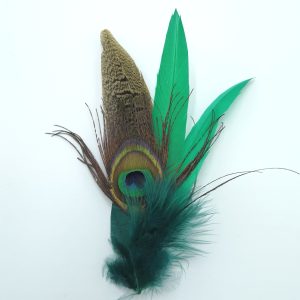 Feather Hat / Lapel Pin