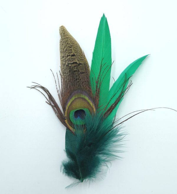 Feather Hat / Lapel Pin