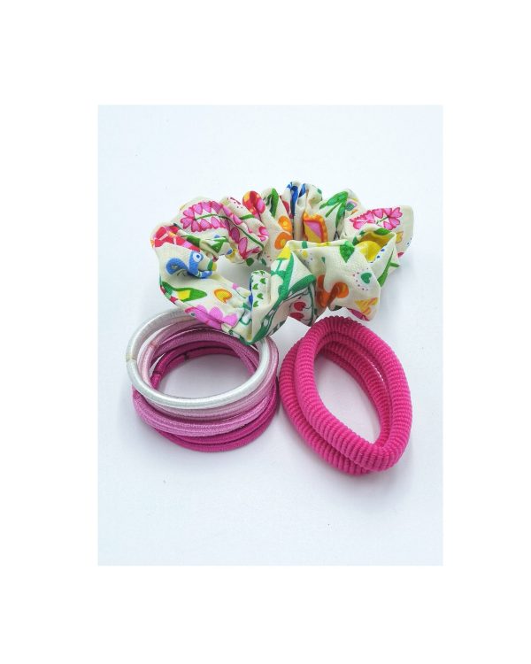 Floral Hair Tie Set