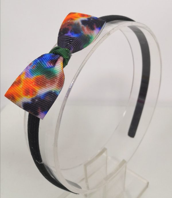 Galaxy Orange Headband & Hair Ties Set