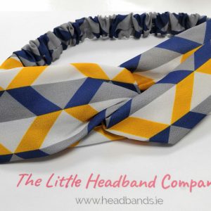 Geo Print Twisted Headband