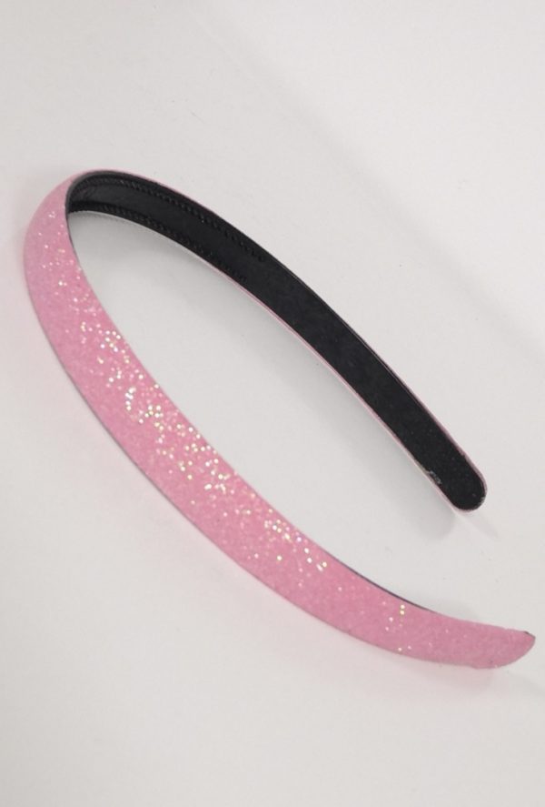 Pink Glitter Headband