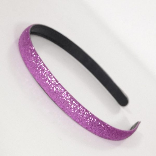 Purple Glitter Headband