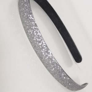 Silver Glitter Headband