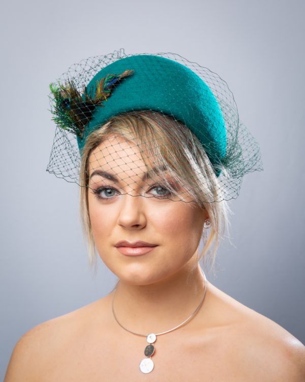 Halo Green Felt Crown Birdcage - Image 3