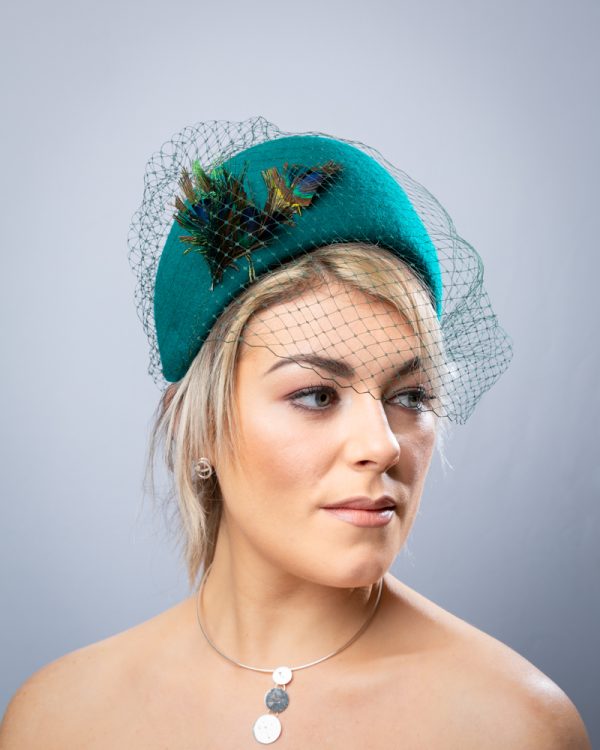 Halo Green Felt Crown Birdcage - Image 4