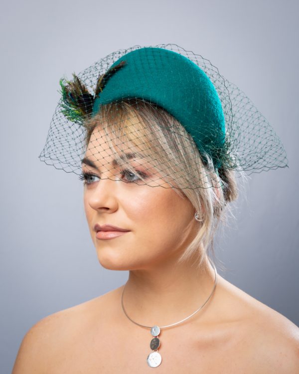 Halo Green Felt Crown Birdcage - Image 5
