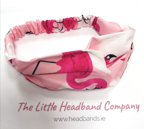Headwrap Flamingo Pink