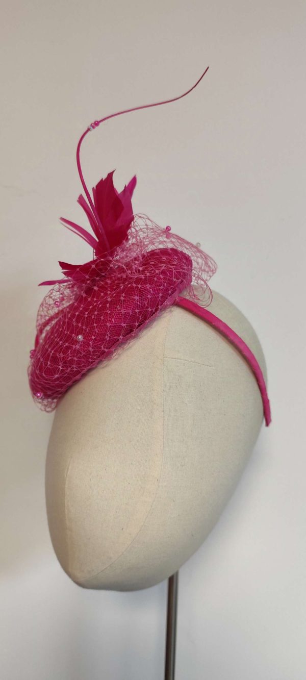 Hot Pink with Quill & Feathers - Milli - Image 2
