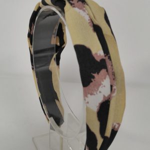 Knotted Animal Print Headband