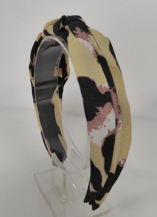 Knotted Animal Print Headband