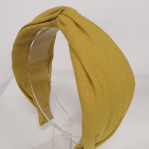 Knotted Golden Yellow Cotton Headband