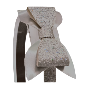 Luna Glitter Bow Headband