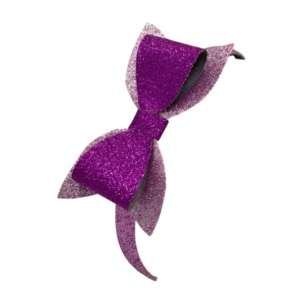 Luna Glitter Bow Headband