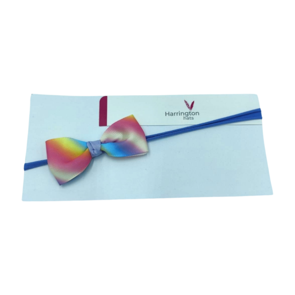 Marbled Baby Bow Headband - Image 2