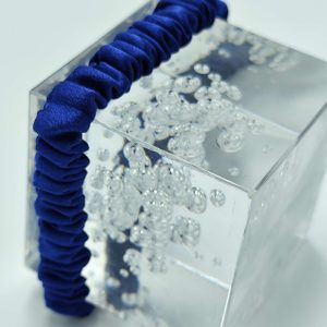 Silk Scrunchie | Royal Blue