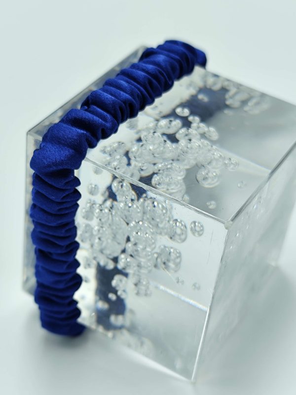 Silk Scrunchie | Royal Blue