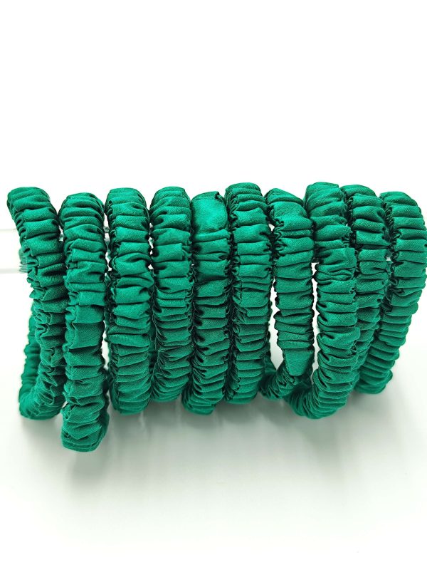 Silk Scrunchie | Emerald - Image 3