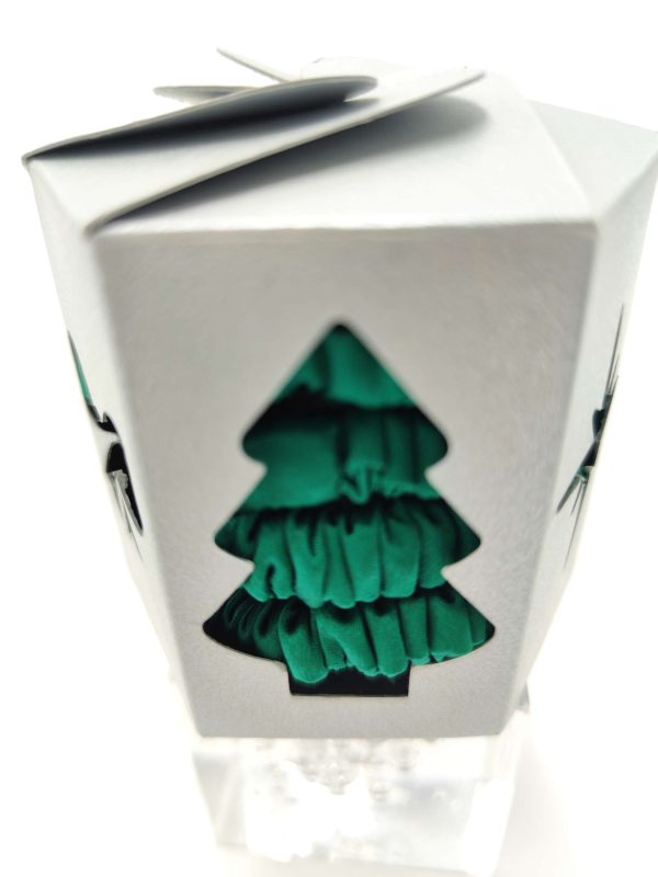 Silk Scrunchie | Emerald - Image 4